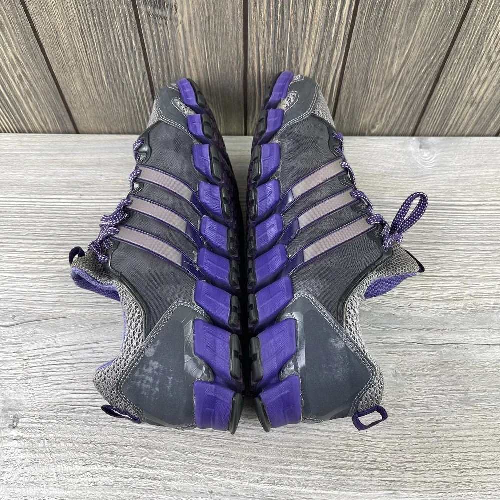 Adidas Climacool Women's Size 9.5 Purple Gray Athletic Running Shoes